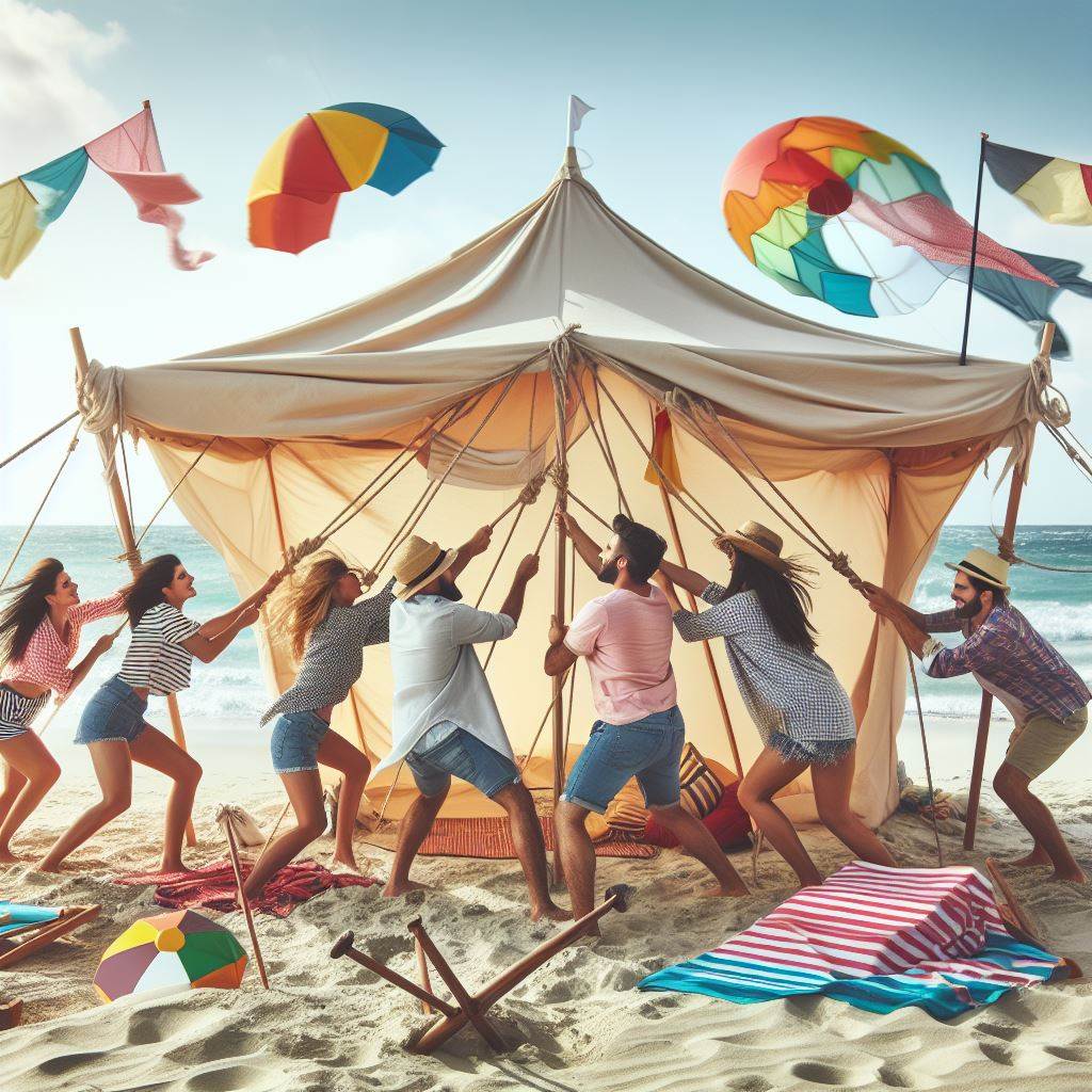 Pesi per tenda da festa